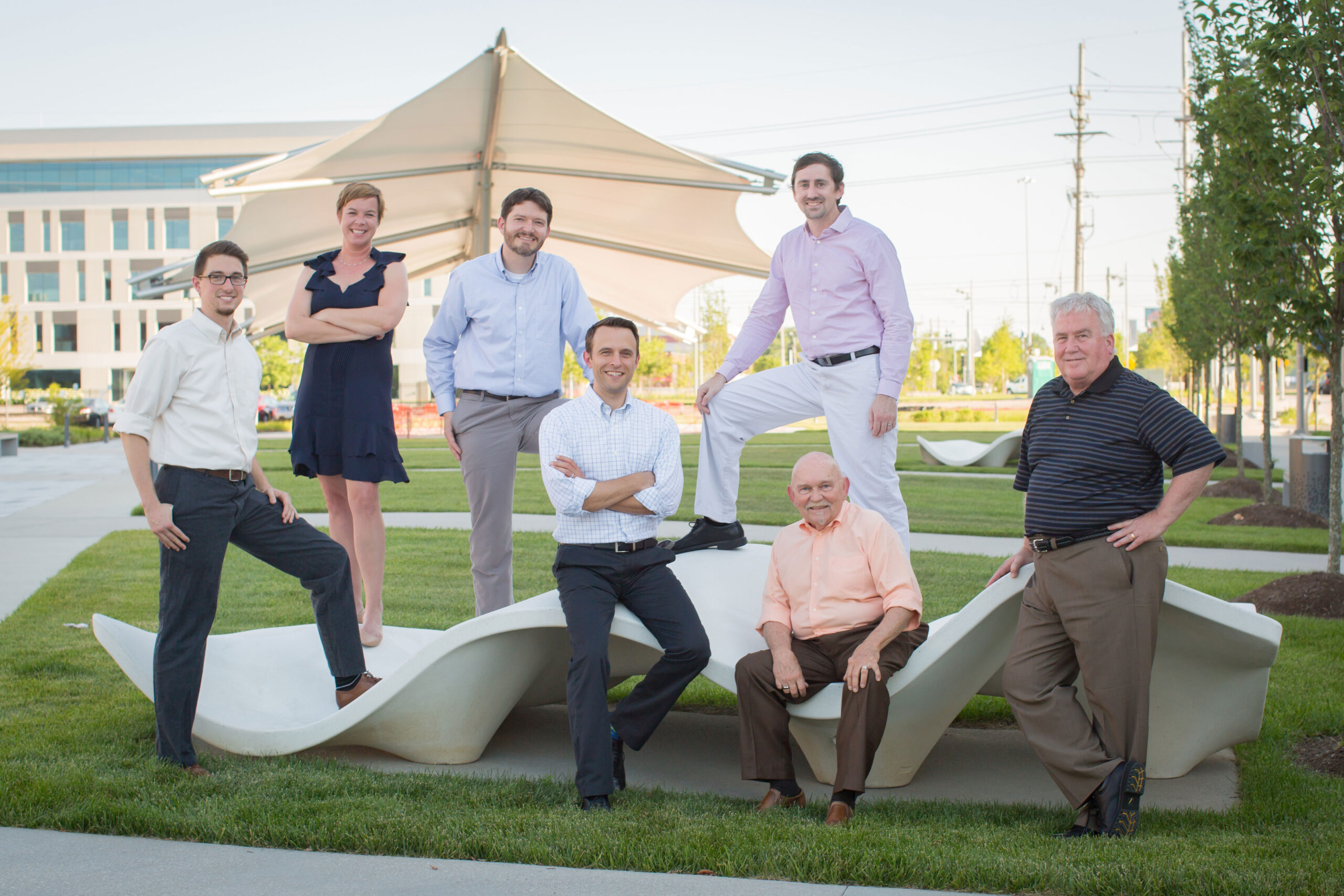 The PGAV Planners Team, including Mike Cunnings, Andy Struckhoff, Andrew Murray, Mike Weber, John Brancaglione, Jenny Ryan, and Adam Stroud