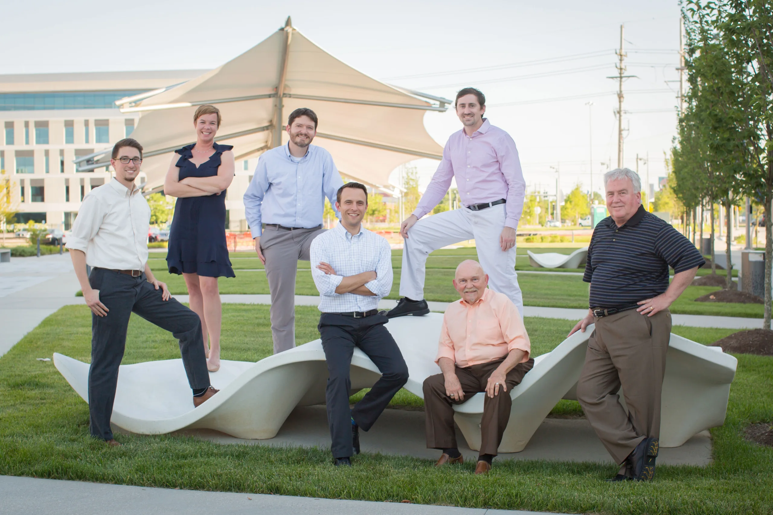 The PGAV Planners Team, including Mike Cunnings, Andy Struckhoff, Andrew Murray, Mike Weber, John Brancaglione, Jenny Ryan, and Adam Stroud