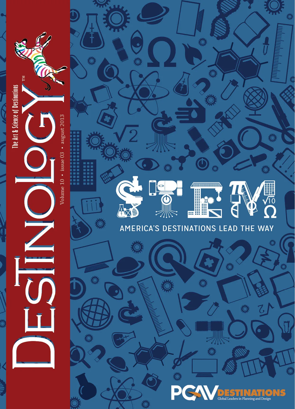 The cover of Destinology: STEM - America's Destinations Lead the Way