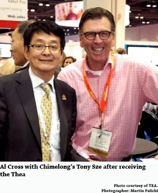 PGAV's Vice President Al Cross poses at the Theas