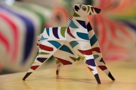 Origami Spot the Zebra