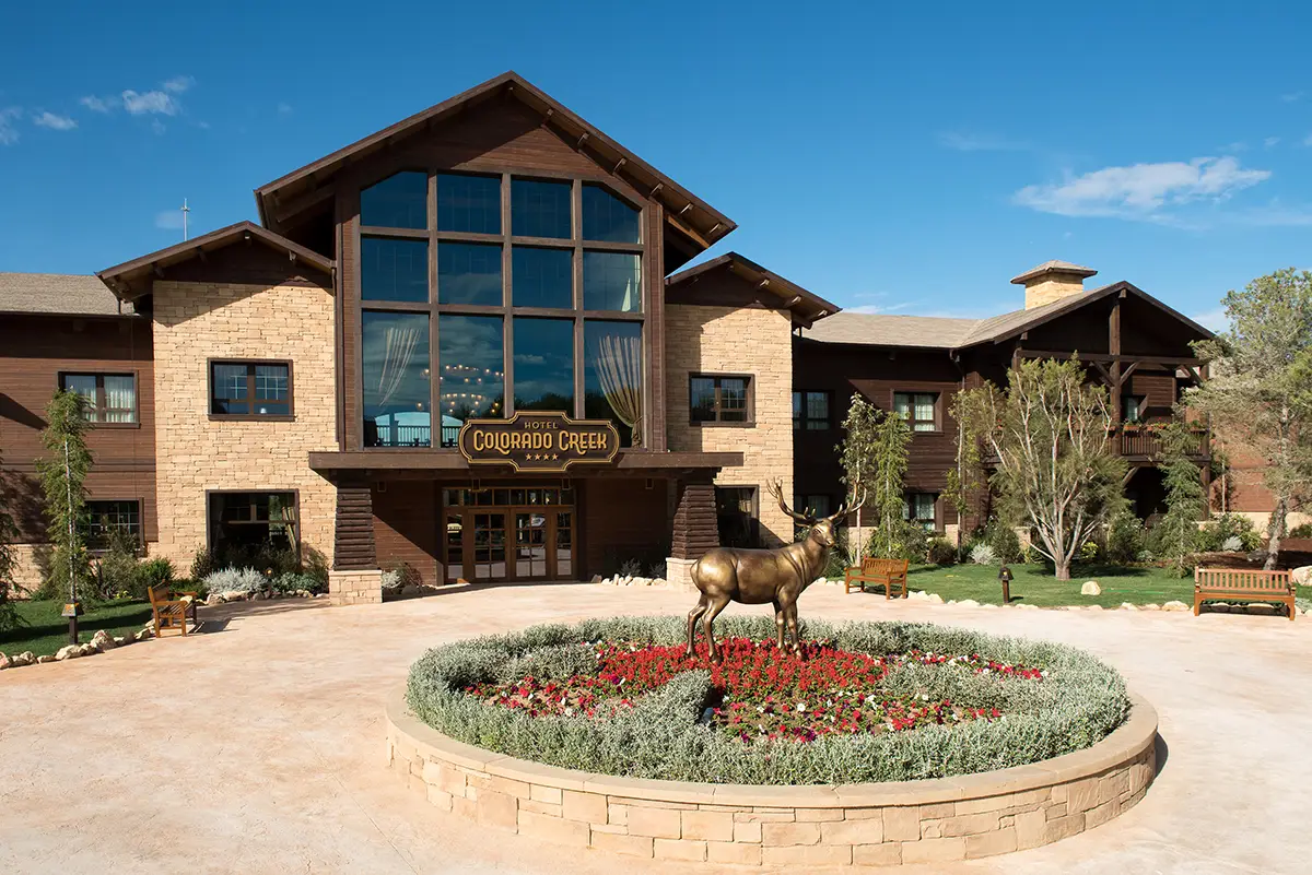 Hotel Colorado Creek PortAventura Main entrance