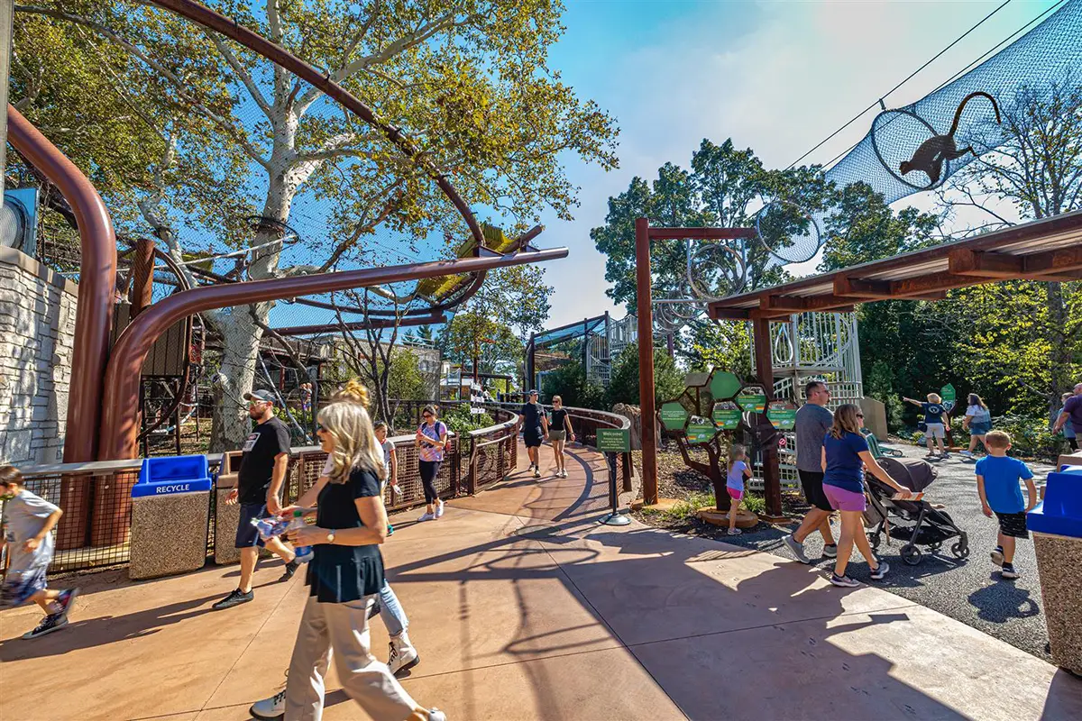 Primate Canopy Trails exhibit