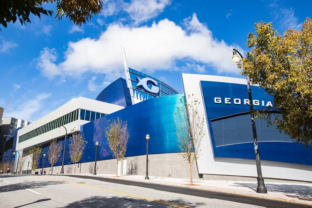 The Georgia Aquarium exterior building