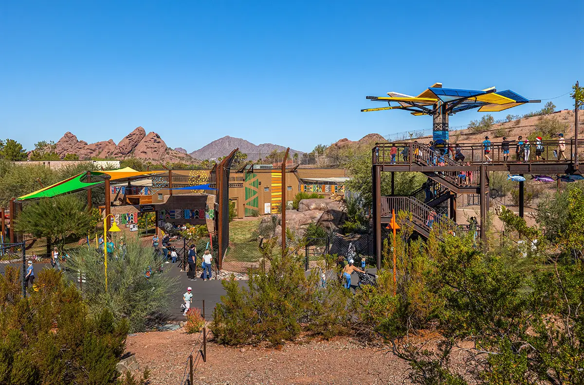 Phoenix Zoo Site Tower