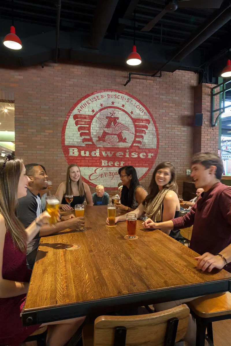 Budweiser Beer Experience Friends Tasting Beer