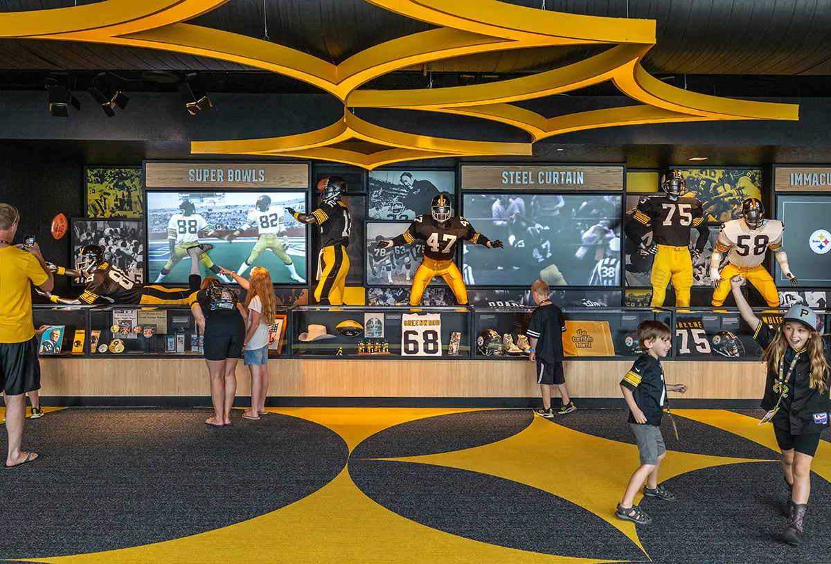 Steelers Hall of Honor Museum Memorabilia