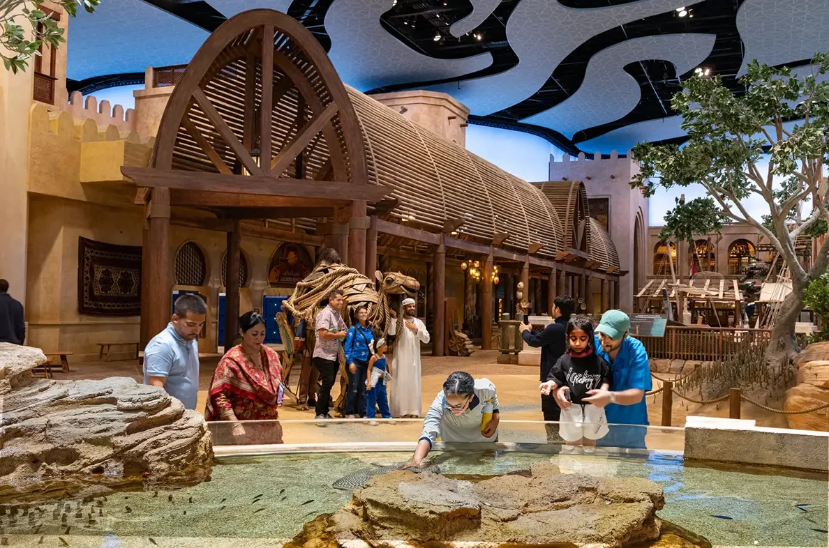 indoor abu dhabi ocean exhibit