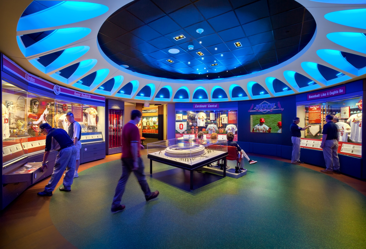 The St. Louis Cardinals Hall of Fame and Museum designed by PGAV Destinations